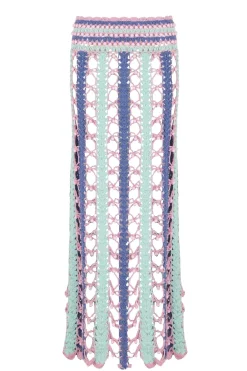 Celia B Argento Skirt- Blue Online