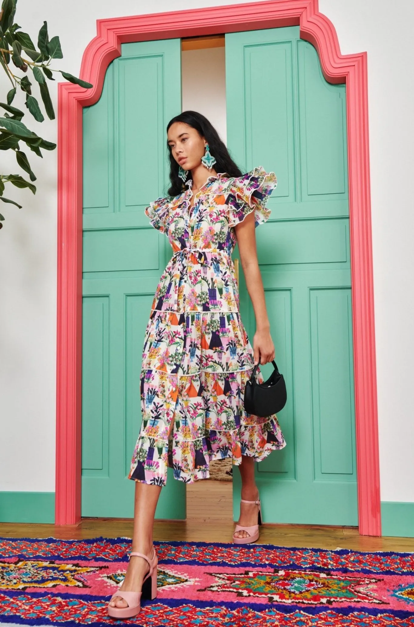 Celia B Aruna Dress -Multi