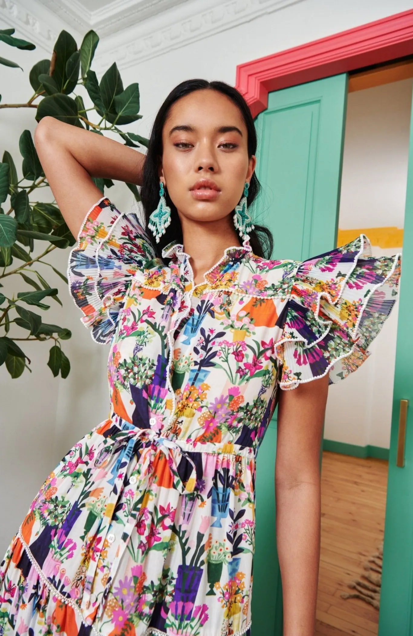 Celia B Aruna Dress -Multi