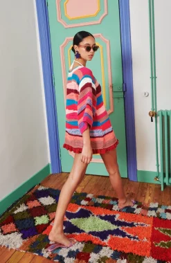 Celia B Celebes Dress Pink Clearance