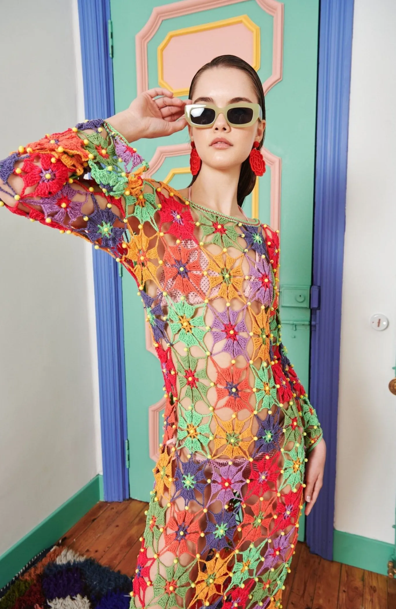 Celia B Faraura Dress-Multi
