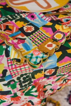 Celia B Flamingo Napkins Set Of Two Discount