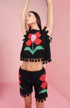 Celia B Gypsy Top Black Sale