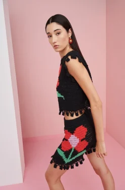 Celia B Gypsy Top Black Sale