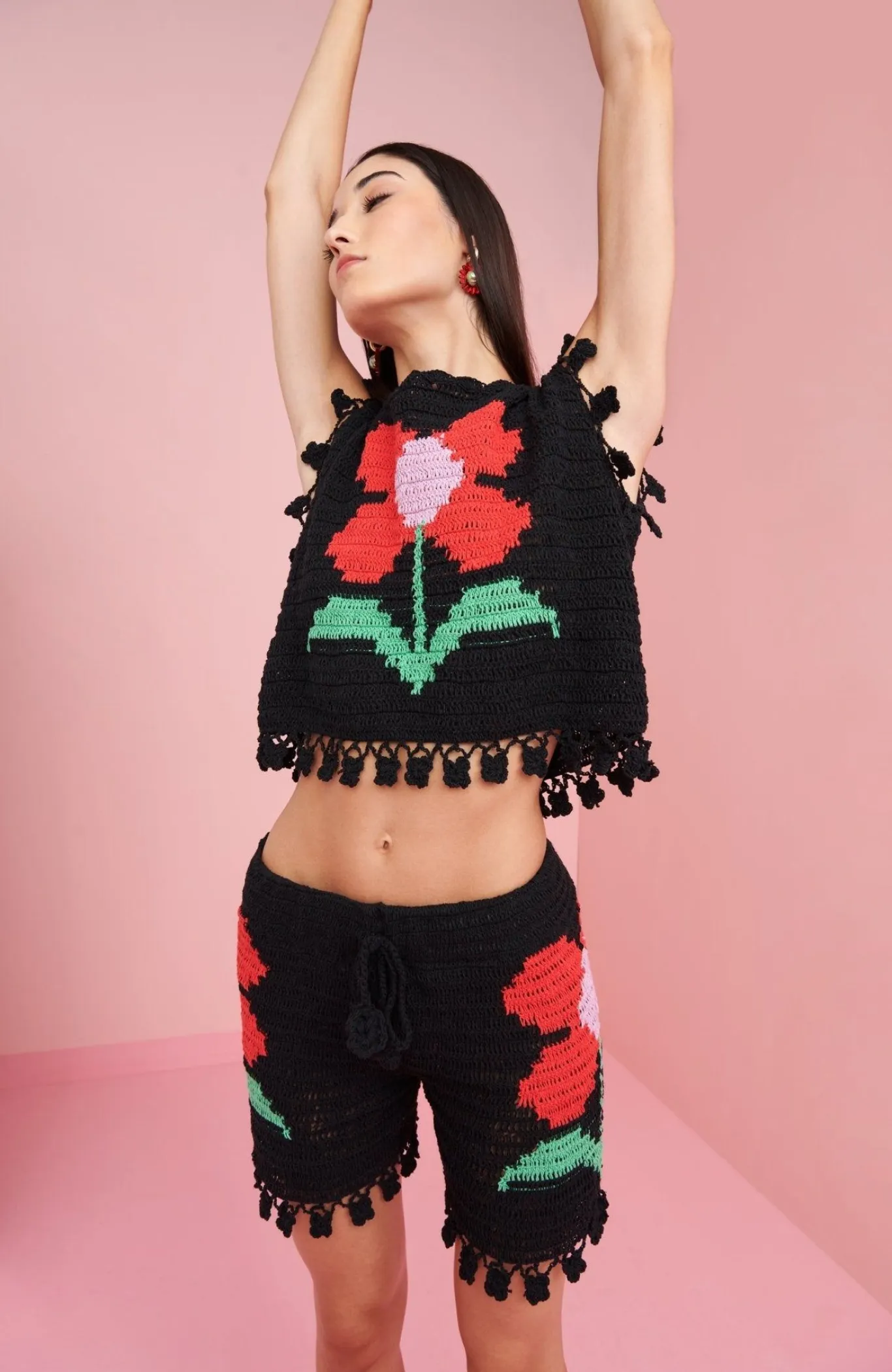 Celia B Gypsy Top Black Outlet