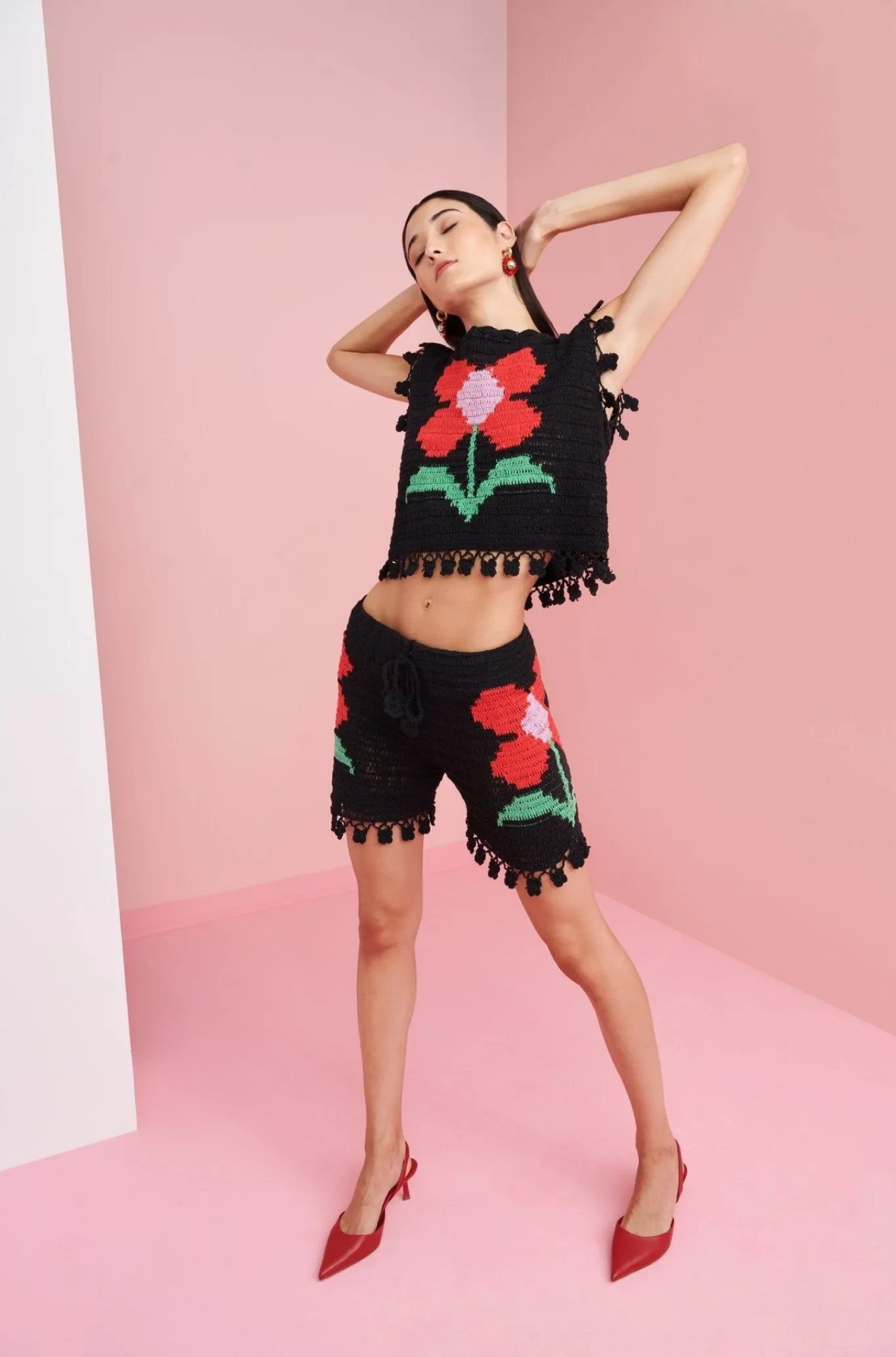 Celia B Gypsy Top Black Outlet