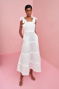 Celia B Jade Dress White