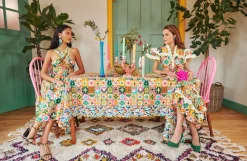 Celia B Mosaic Tablecloth Hot