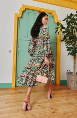 Celia B Nile Dress Multi Outlet