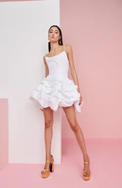 Celia B Serenity Dress Neon White Outlet