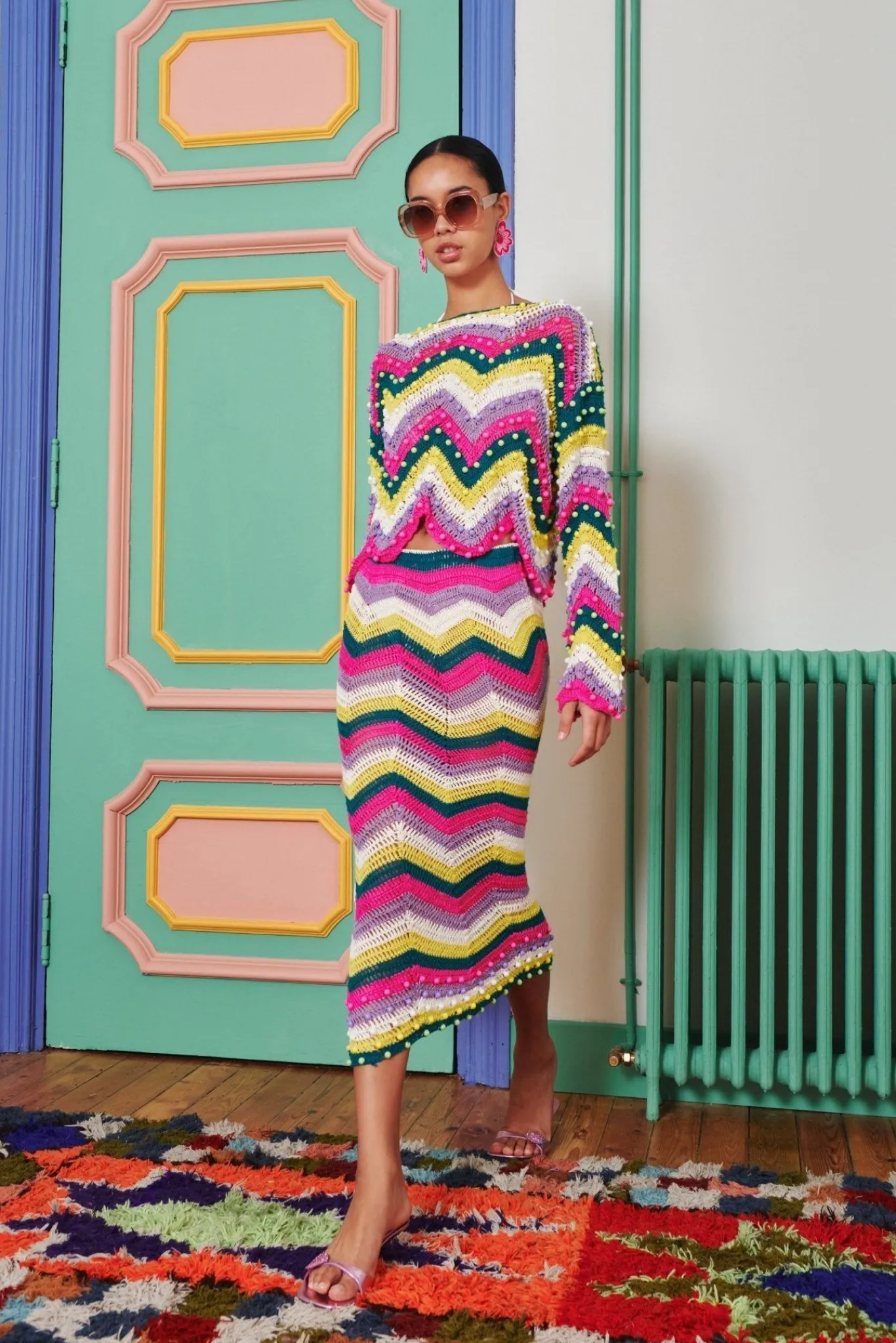 Celia B Sulu Top Multi Outlet