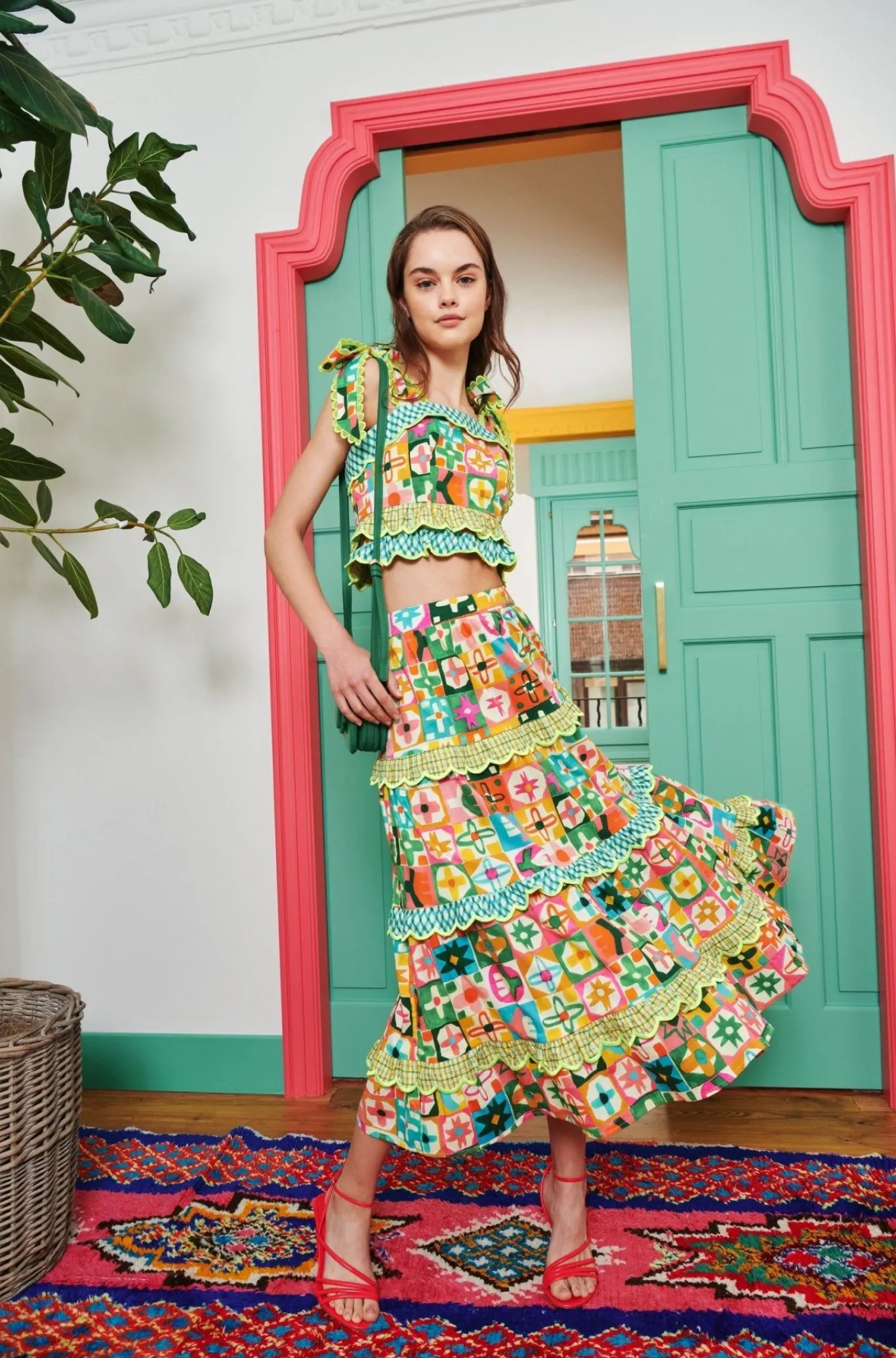 Celia B Tota Skirt Multi Best