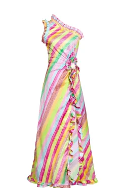 Celia B Varuna Dress Stripes New