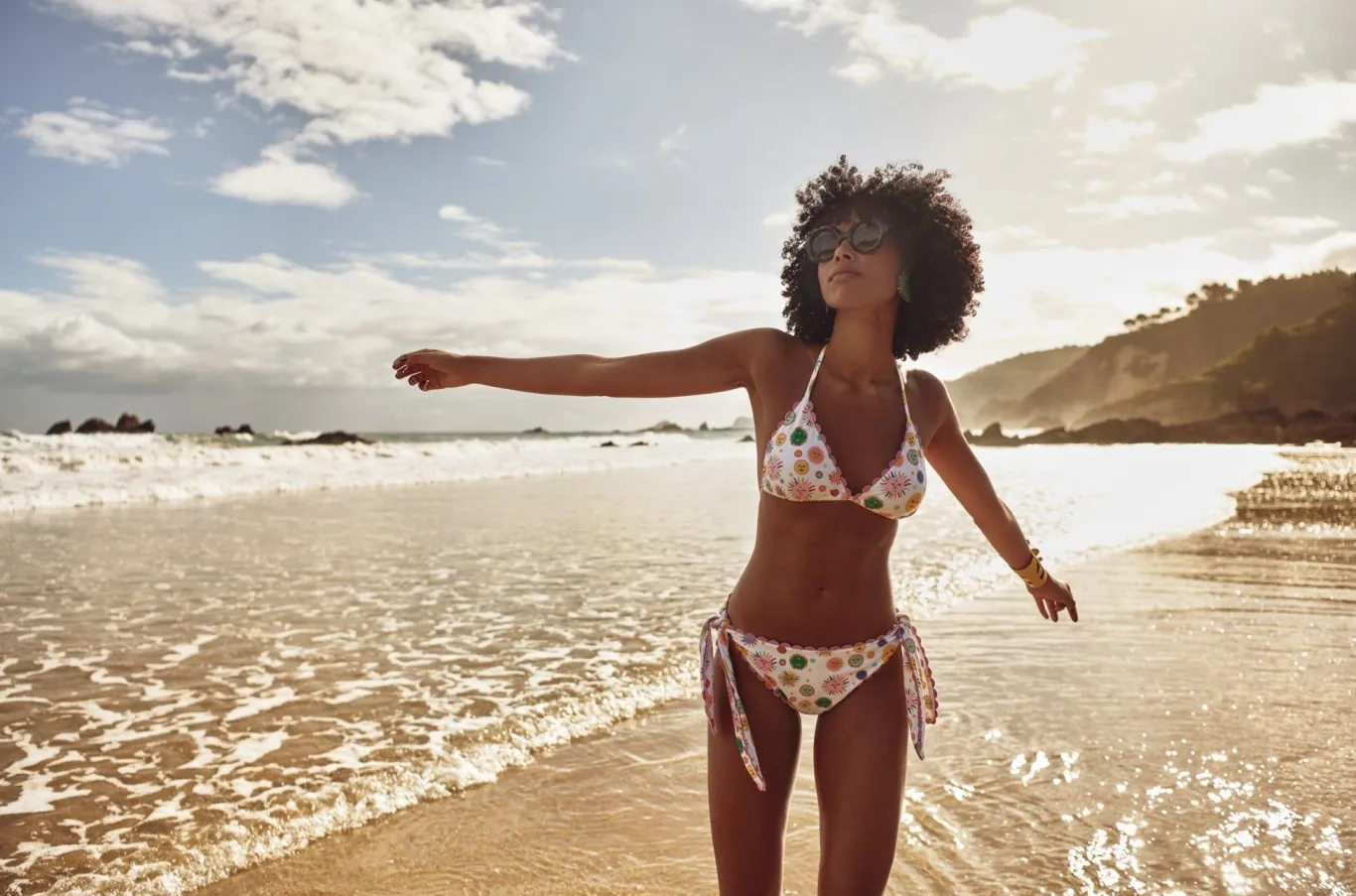 Celia B Via Lactea Bikini-White Online
