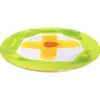 Celia B Yelow Iris Plate Set Of Two New