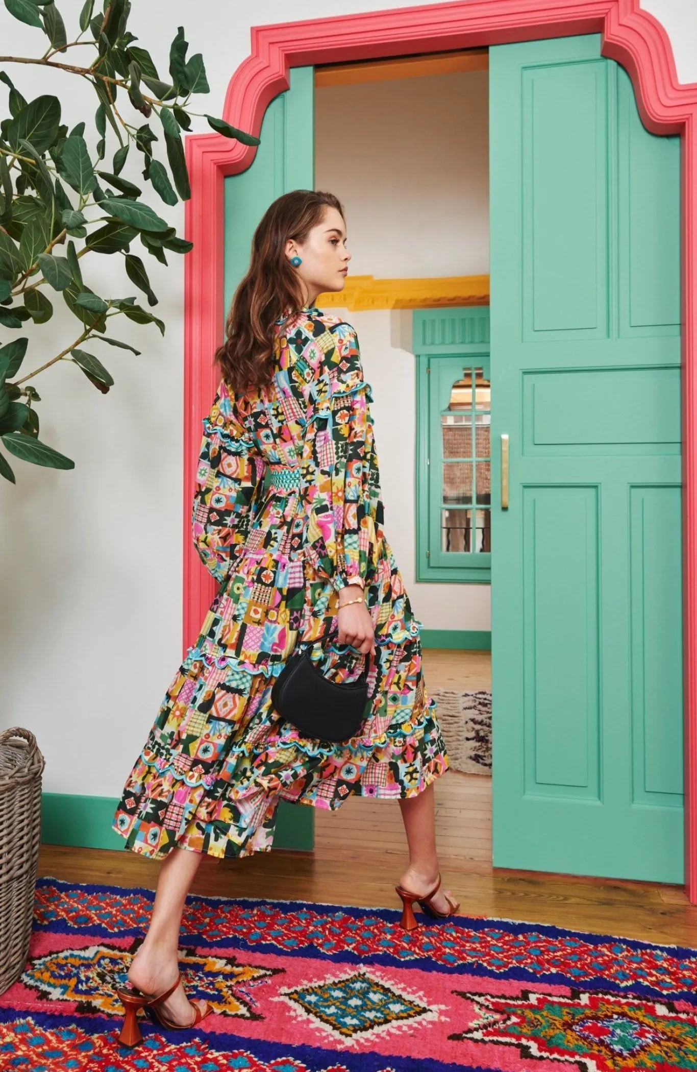 Celia B Zaire Dress Multi Online