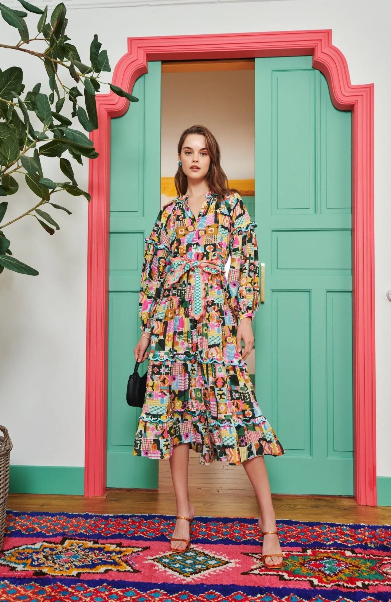 Celia B Zaire Dress Multi Online
